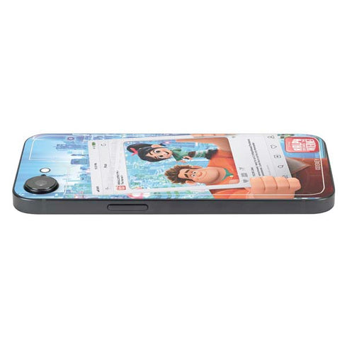 Disney Wreck-it Ralph and Vanellope Instagram Pose iPhone 16e Skin