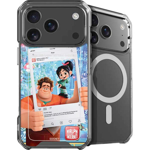 Disney Wreck-it Ralph and Vanellope Instagram Pose iPhone 18 Pro MagSafe Case