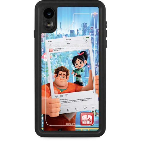 Disney Wreck-it Ralph and Vanellope Instagram Pose iPhone Cases