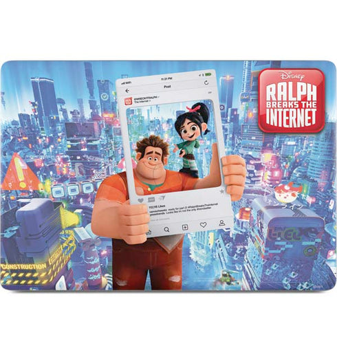 Disney Wreck-it Ralph and Vanellope Instagram Pose MacBook Skins
