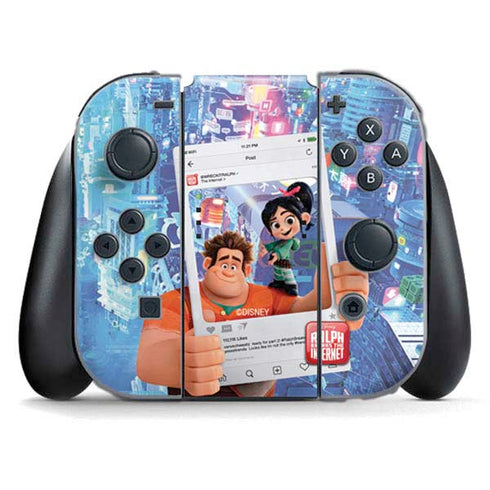 Disney Wreck-it Ralph and Vanellope Instagram Pose Nintendo Skins