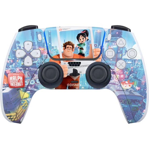 Disney Wreck-it Ralph and Vanellope Instagram Pose PlayStation PS5 Skins
