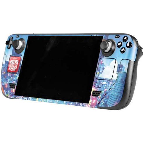 Disney Wreck-it Ralph and Vanellope Instagram Pose Steam Deck Handheld Gaming Computer OLED Skin