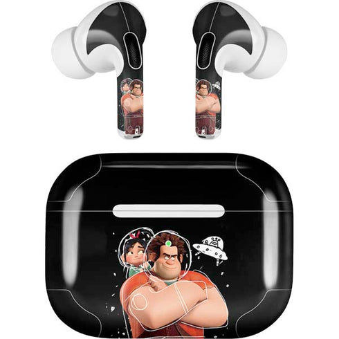 Disney Wreck-it Ralph And Vanellope Space Sketch AirPods Skins