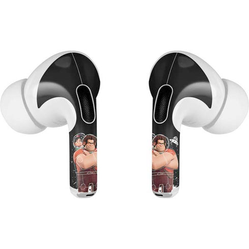 Disney Wreck-it Ralph And Vanellope Space Sketch AirPods Skins