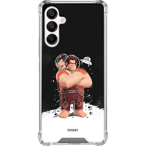 Disney Wreck-it Ralph And Vanellope Space Sketch Galaxy A16 5G Clear Case