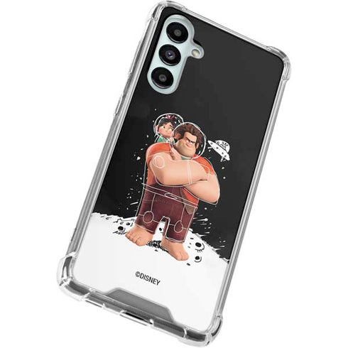 Disney Wreck-it Ralph And Vanellope Space Sketch Galaxy A16 5G Clear Case