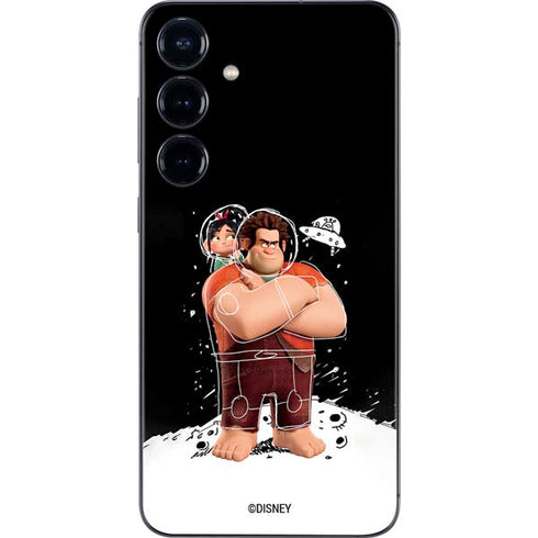Disney Wreck-it Ralph And Vanellope Space Sketch Galaxy A16 5G Skin