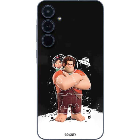 Disney Wreck-it Ralph And Vanellope Space Sketch Galaxy A36 5G Skin