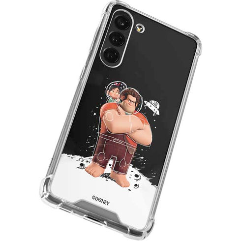 Disney Wreck-it Ralph And Vanellope Space Sketch Galaxy S24 FE Clear Case
