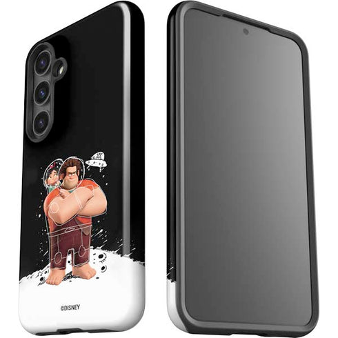 Disney Wreck-it Ralph And Vanellope Space Sketch Galaxy S25 Impact Case