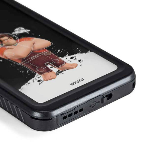 Disney Wreck-it Ralph And Vanellope Space Sketch Galaxy S24 Plus Waterproof Case