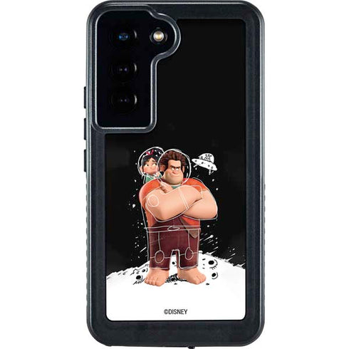 Disney Wreck-it Ralph And Vanellope Space Sketch Galaxy S24 Waterproof Case