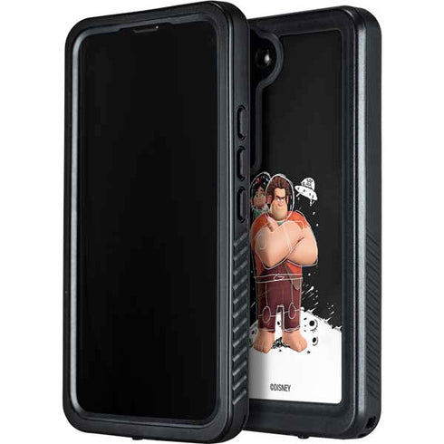 Disney Wreck-it Ralph And Vanellope Space Sketch Galaxy S24 Waterproof Case