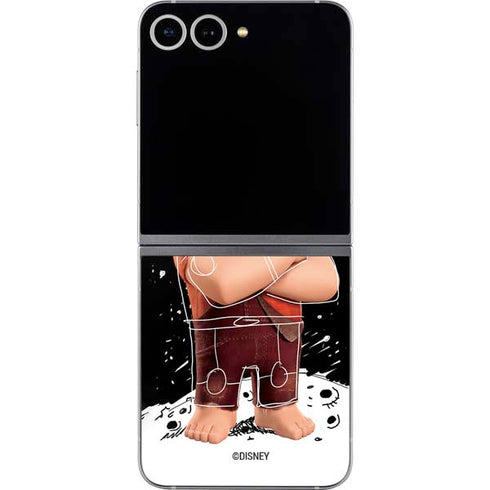 Disney Wreck-it Ralph And Vanellope Space Sketch Galaxy Z Flip6 Skin