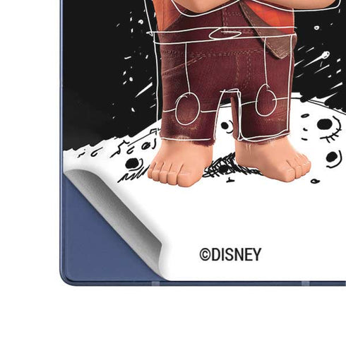 Disney Wreck-it Ralph And Vanellope Space Sketch Galaxy Z Fold6 Skin