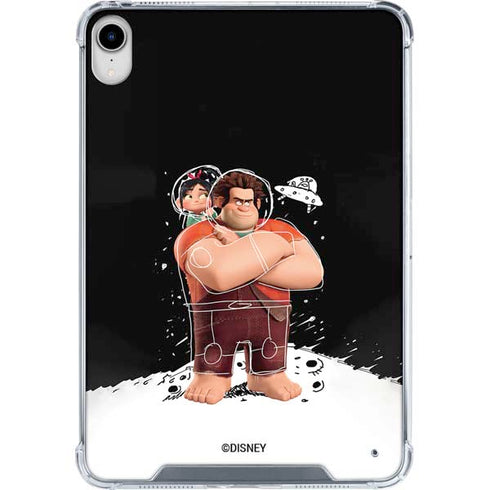 Disney Wreck-it Ralph And Vanellope Space Sketch iPad 11th Gen (2025) Clear Case