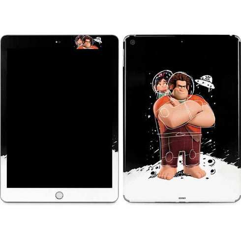 Disney Wreck-it Ralph And Vanellope Space Sketch Apple iPad Skin