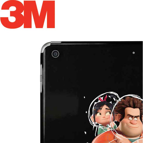 Disney Wreck-it Ralph And Vanellope Space Sketch Apple iPad Skin