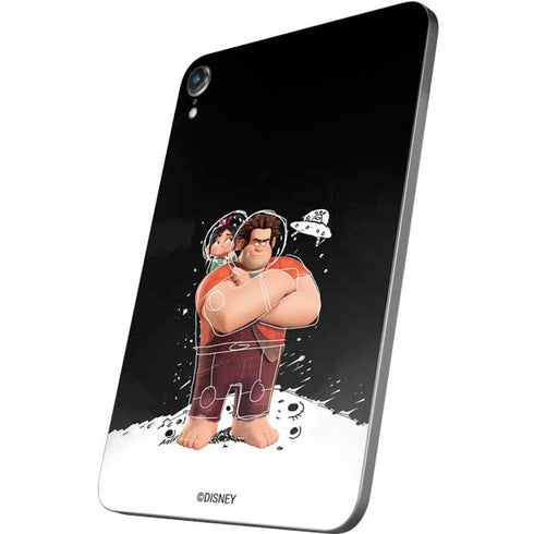 Disney Wreck-it Ralph And Vanellope Space Sketch Apple iPad Mini Skin