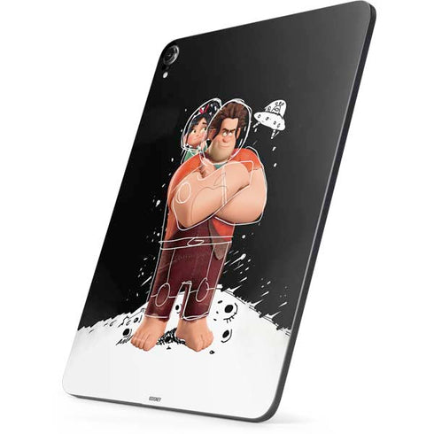 Disney Wreck-it Ralph And Vanellope Space Sketch Apple iPad Pro Skin