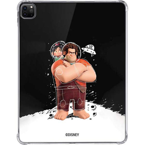 Disney Wreck-it Ralph And Vanellope Space Sketch iPad Pro 11in (2024) Clear Case