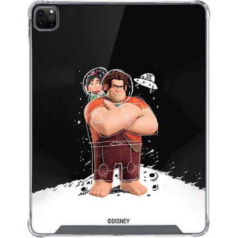 Disney Wreck-it Ralph And Vanellope Space Sketch iPad Cases