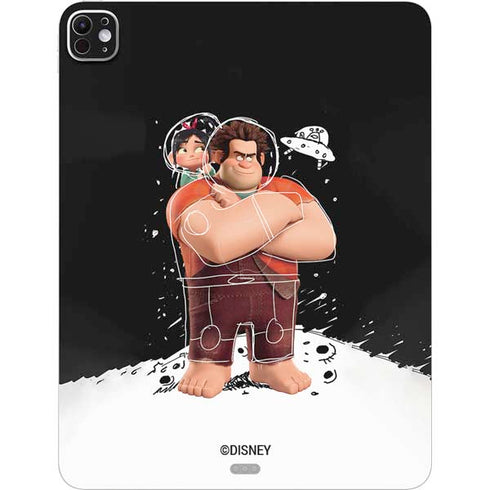 Disney Wreck-it Ralph And Vanellope Space Sketch iPad Pro 13in M4 (2024) Skin