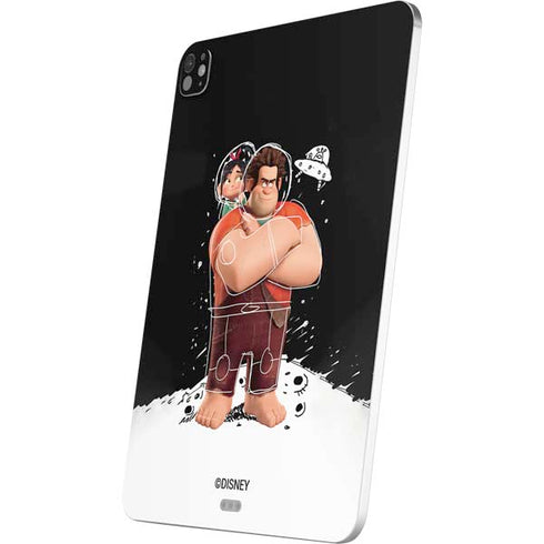 Disney Wreck-it Ralph And Vanellope Space Sketch iPad Pro 13in M4 (2024) Skin