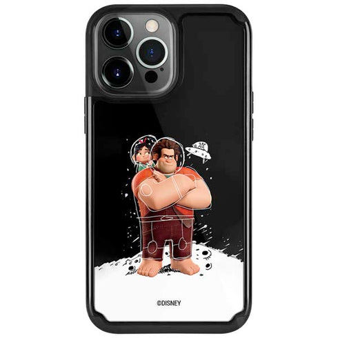 Disney Wreck-it Ralph And Vanellope Space Sketch iPhone Cases