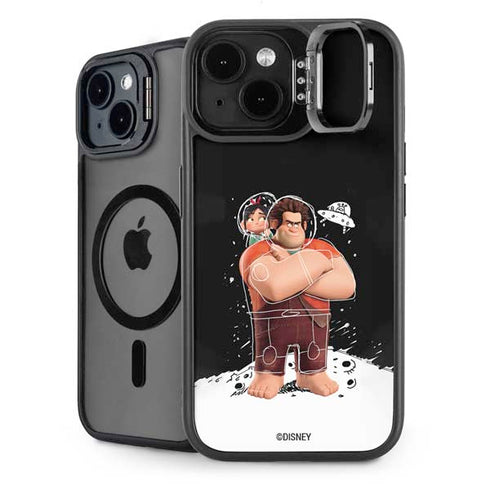 Disney Wreck-it Ralph And Vanellope Space Sketch iPhone 14 Plus Kickstand Case