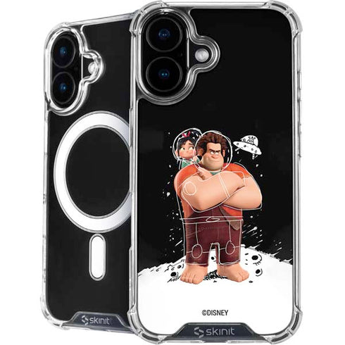 Disney Wreck-it Ralph And Vanellope Space Sketch iPhone 16 MagSafe Case