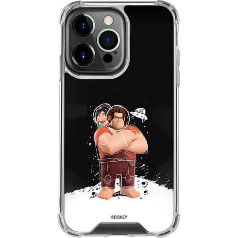 Disney Wreck-it Ralph And Vanellope Space Sketch iPhone 16 Pro Clear Case