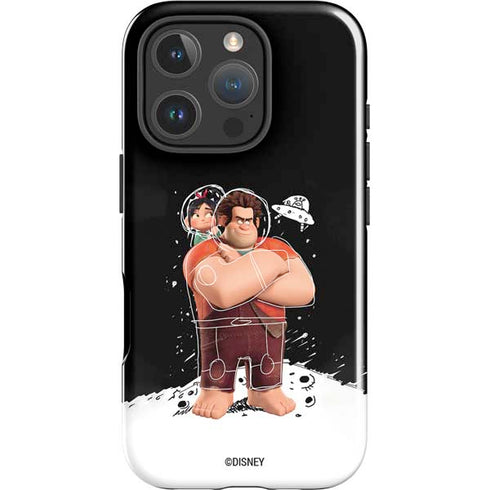 Disney Wreck-it Ralph And Vanellope Space Sketch iPhone 16 Pro Max Impact Case