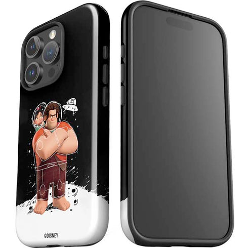 Disney Wreck-it Ralph And Vanellope Space Sketch iPhone 16 Pro Max Impact Case