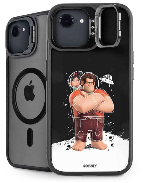 Disney Wreck-it Ralph And Vanellope Space Sketch iPhone 16e Kickstand Case