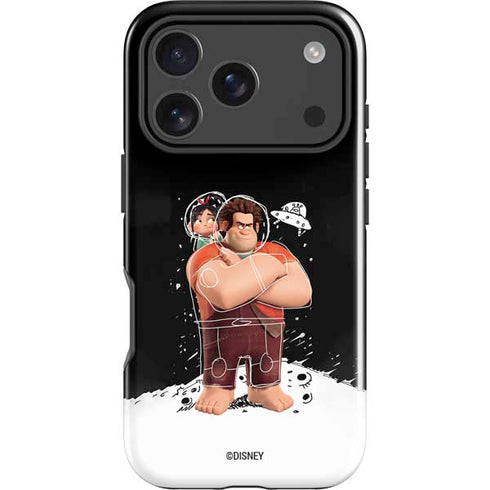 Disney Wreck-it Ralph And Vanellope Space Sketch iPhone 18 Pro Impact Case