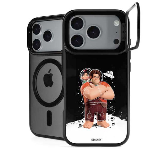 Disney Wreck-it Ralph And Vanellope Space Sketch iPhone 18 Pro Max Kickstand Case