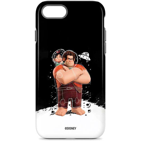 Disney Wreck-it Ralph And Vanellope Space Sketch iPhone Cases