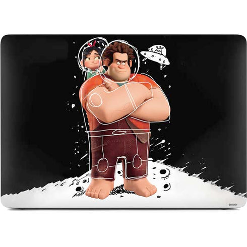 Disney Wreck-it Ralph And Vanellope Space Sketch Apple MacBook Air Skin