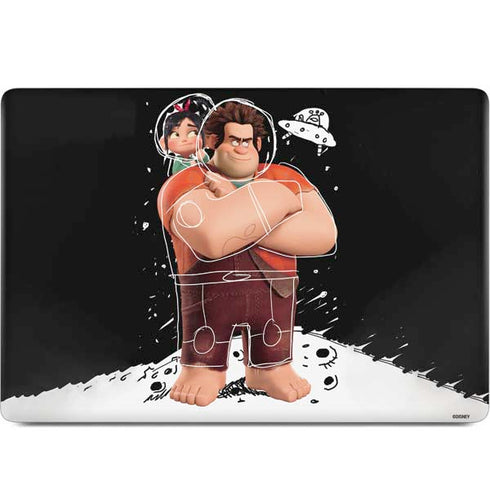 Disney Wreck-it Ralph And Vanellope Space Sketch MacBook Skins