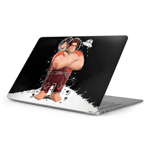 Disney Wreck-it Ralph And Vanellope Space Sketch Apple MacBook Pro 16-inch Skin