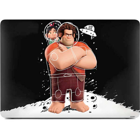 Disney Wreck-it Ralph And Vanellope Space Sketch Apple MacBook Pro 16-inch Skin