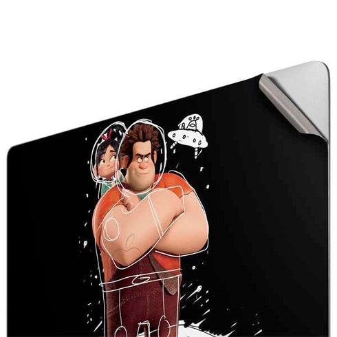 Disney Wreck-it Ralph And Vanellope Space Sketch Apple MacBook Pro 16-inch Skin