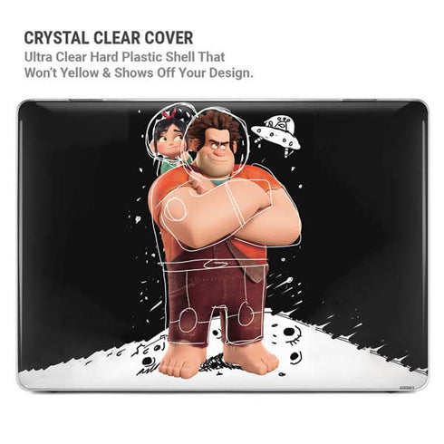 Disney Wreck-it Ralph And Vanellope Space Sketch MacBook Cases
