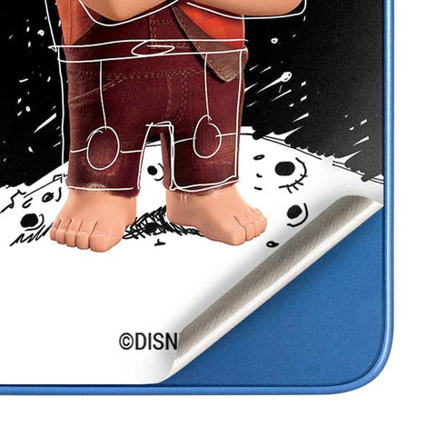 Disney Wreck-it Ralph And Vanellope Space Sketch Moto G Play 4G (2024) Skin
