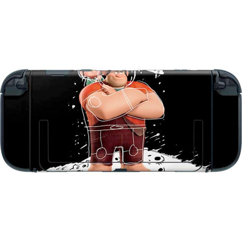 Disney Wreck-it Ralph And Vanellope Space Sketch Nintendo Switch 2 (2025) with Joy-Con Skin