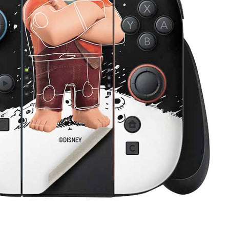 Disney Wreck-it Ralph And Vanellope Space Sketch Nintendo Switch 2 (2025) Joy-Con Controller Skin