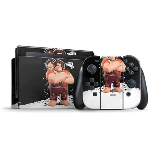 Disney Wreck-it Ralph And Vanellope Space Sketch Nintendo Skins