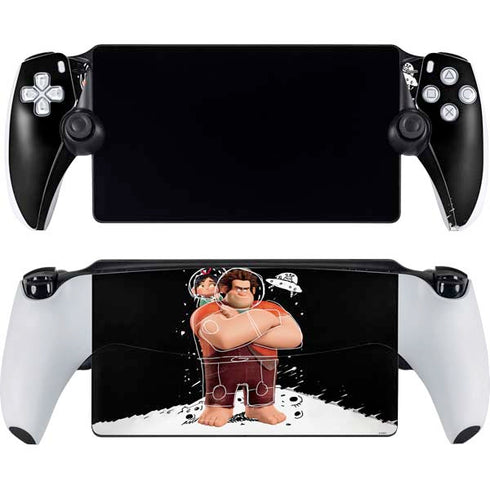 Disney Wreck-it Ralph And Vanellope Space Sketch PlayStation Portal Remote Player Skin